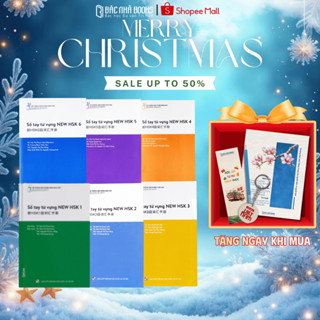  Combo Sổ tay từ vựng New HSK Bám Sát Tiêu Chuẩn 3.0 Dành Cho Người Mới Học Tiếng Trung 