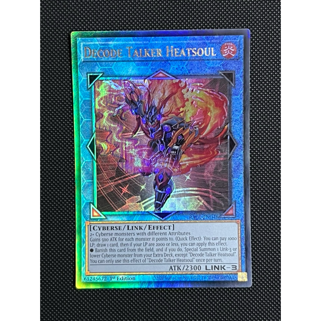 [TCG] [AE] Thẻ bài Yugioh Decode Talker Heatsoul