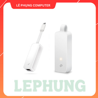 Bộ Chuyển Đổi Mạng USB Type-C Sang Ethernet TP-LINK UE300C Tốc Độ Gigabit, Hỗ trợ Windows / MacOS / IOS / ChromeOS