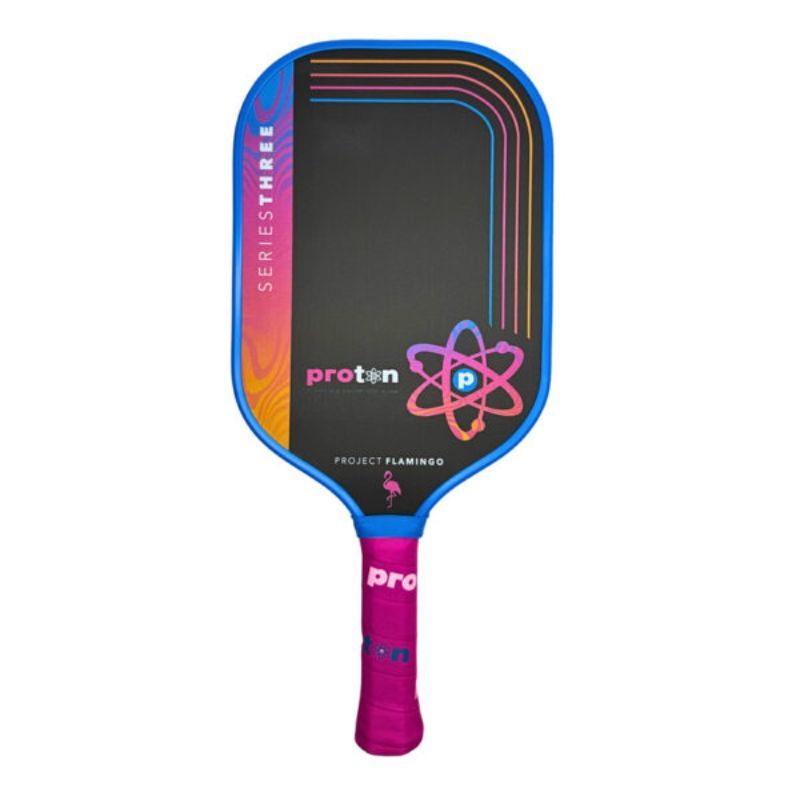 Vợt Pickleball Proton Series 3 Project Flamingo - tặng cuốn cán, dán viền