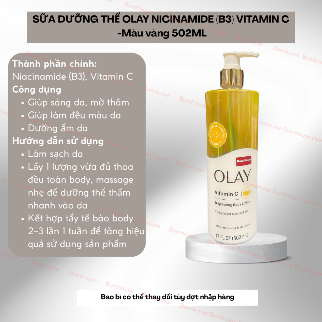 Kem Dưỡng Thể Olay Collagen B3 Firming & Hydrating Body Lotion 502ML/ 547ml | BigBuy360 - bigbuy360.vn