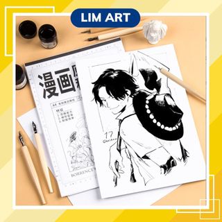  Tập 30 tờ giấy A4 vẽ truyện tranh anime manga comic có tỷ lệ định lượng 110gsm 