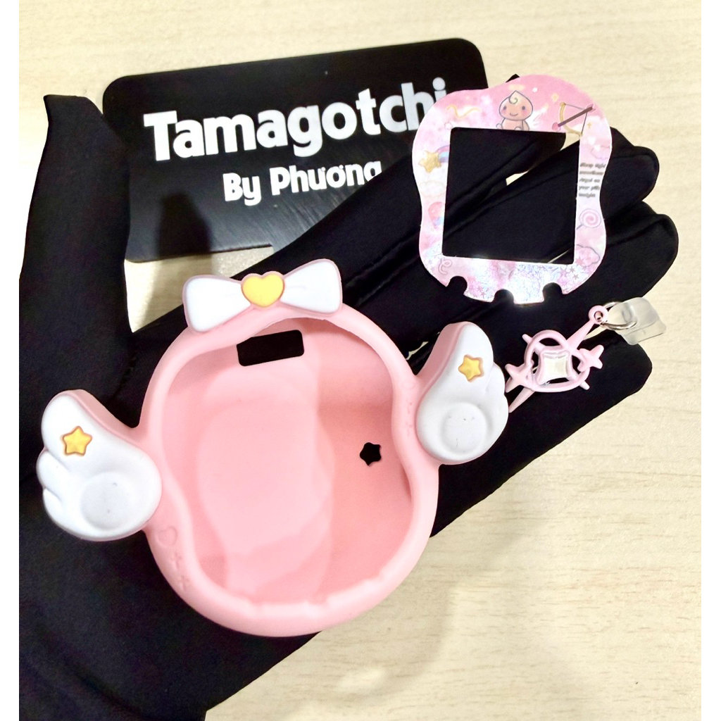 Phụ kiện máy nuôi thú ảo Tamagotchi UNI, Ốp lưng Tamagotchi Uni, dán màn hình Tamagotchi Uni, bịt sạ