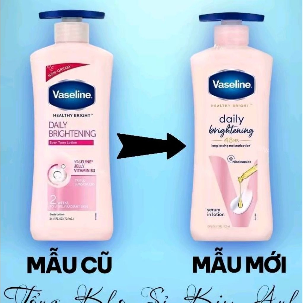 SỮA DƯỠNG THỂ VASELINE 725ML MÀU HỒNG