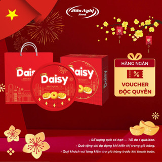  Bánh Cookies Gold Daisy Assorted 303g Bánh Cookies Hữu Nghị  Bao bì mới 2026  