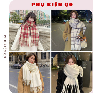 Khăn Quàng Cổ - Khăn Choàng Cổ Len Ấm Áp Phong Cách Vintage K25