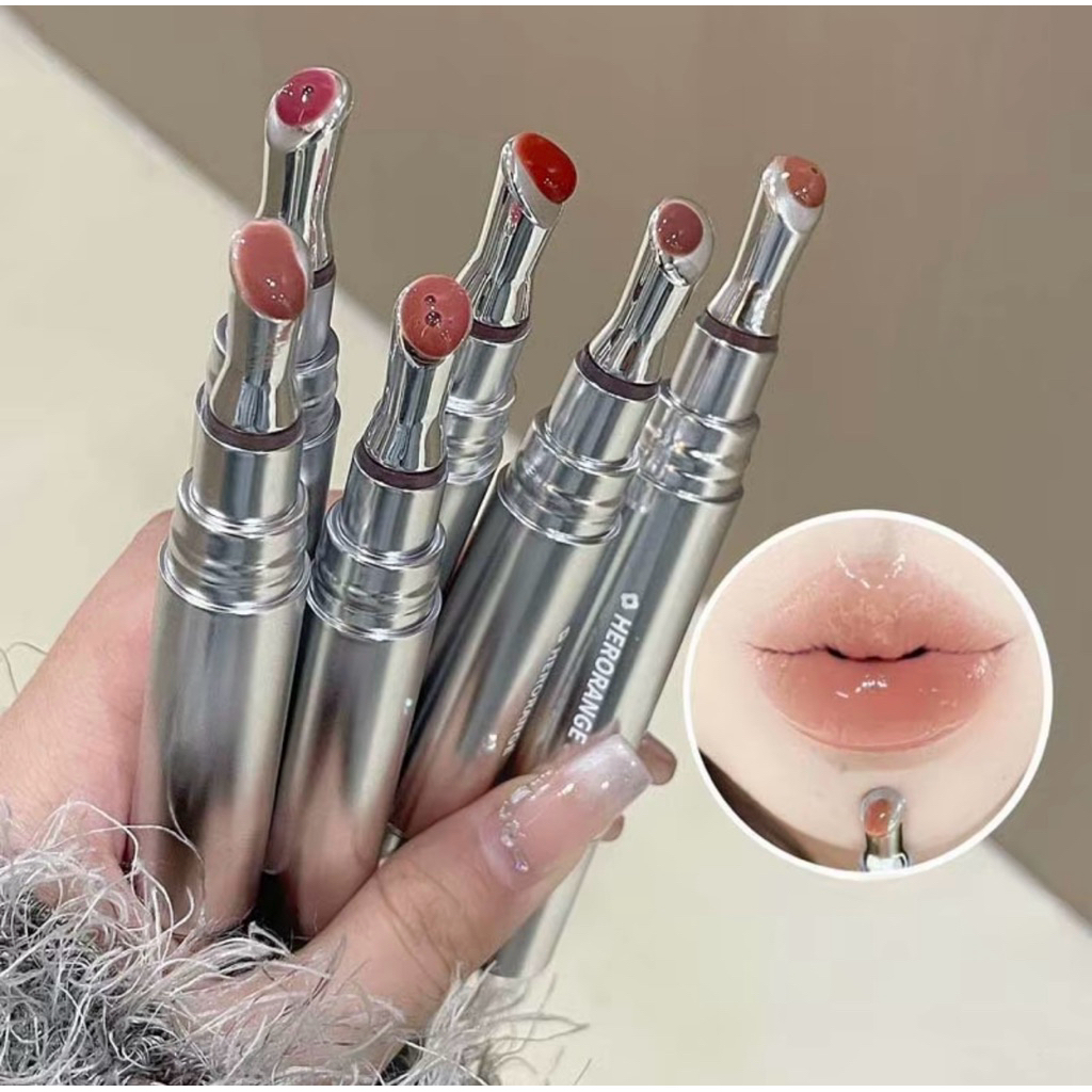 Son Lì Aura Matte Liprush – Mềm Mịn, Lên Màu Chuẩn, Không Khô Môi | Red Flame – Rose Dust – Nude Sil
