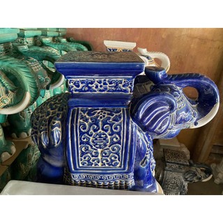 Đôn voi bằng sứ ( cặp 2 con)