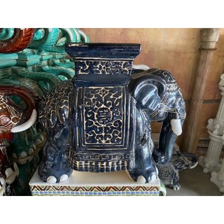 Đôn voi bằng sứ ( cặp 2 con)