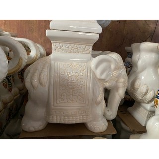 Đôn voi bằng sứ ( cặp 2 con)