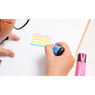 Bút Dạ Quang Classic Maped - 5 Màu Highlight, Không Lem, An Toàn, Thương Hiệu Pháp [Chính Hãng]