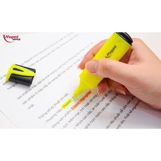 Bút Dạ Quang Classic Maped - 5 Màu Highlight, Không Lem, An Toàn, Thương Hiệu Pháp [Chính Hãng]