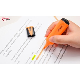 Bút Dạ Quang Classic Maped - 5 Màu Highlight, Không Lem, An Toàn, Thương Hiệu Pháp [Chính Hãng]