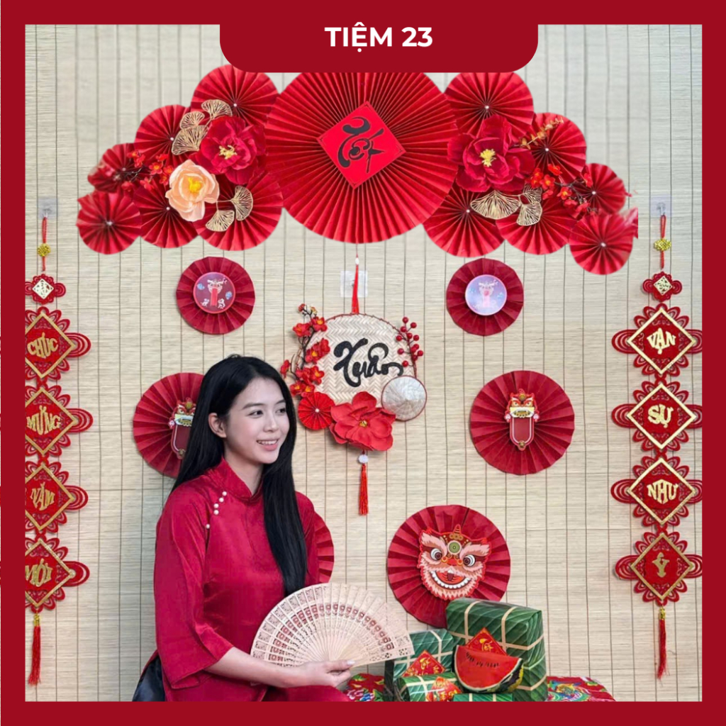 [Tết Bính Ngọ] Set Trang Trí Tết 2026 Tài Lộc , Combo Đồ Decor Trang Trí Treo Tường TẾT 2026 trang t