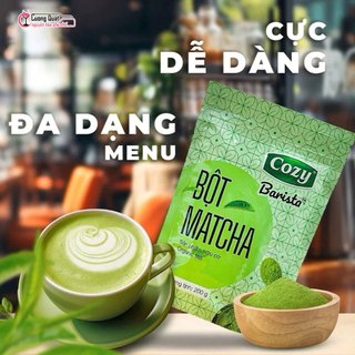 Bột Matcha Cozy 200gr Thơm đậm vị