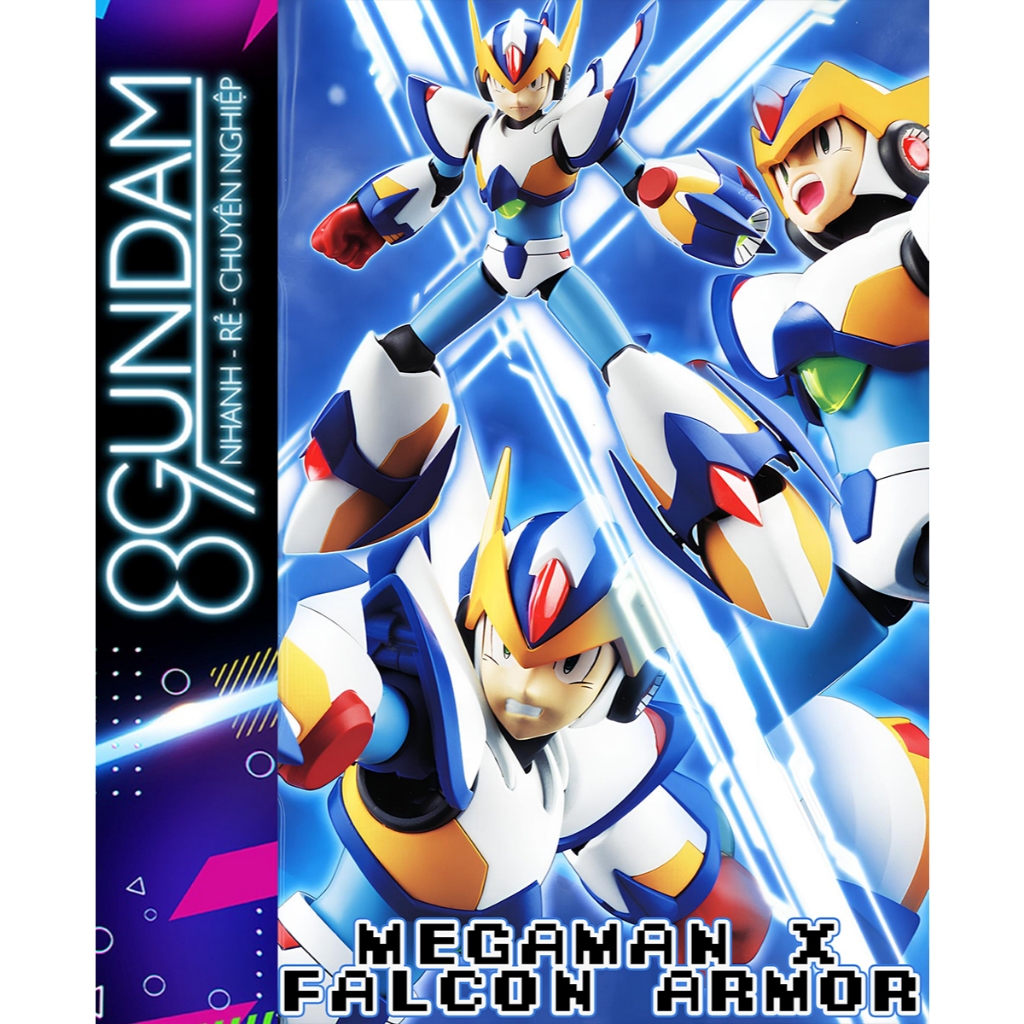 [CÓ SẴN] Mô Hình Lắp Ráp Mega Man X Falcon Armor KO