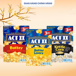  Bắp Bung ACT II 234g  Nhiều Loại  