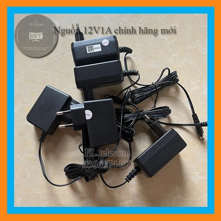 Nguồn 12V 1A Viettenl Xịn chuẩn cho camera,wifi,led Fltelecom