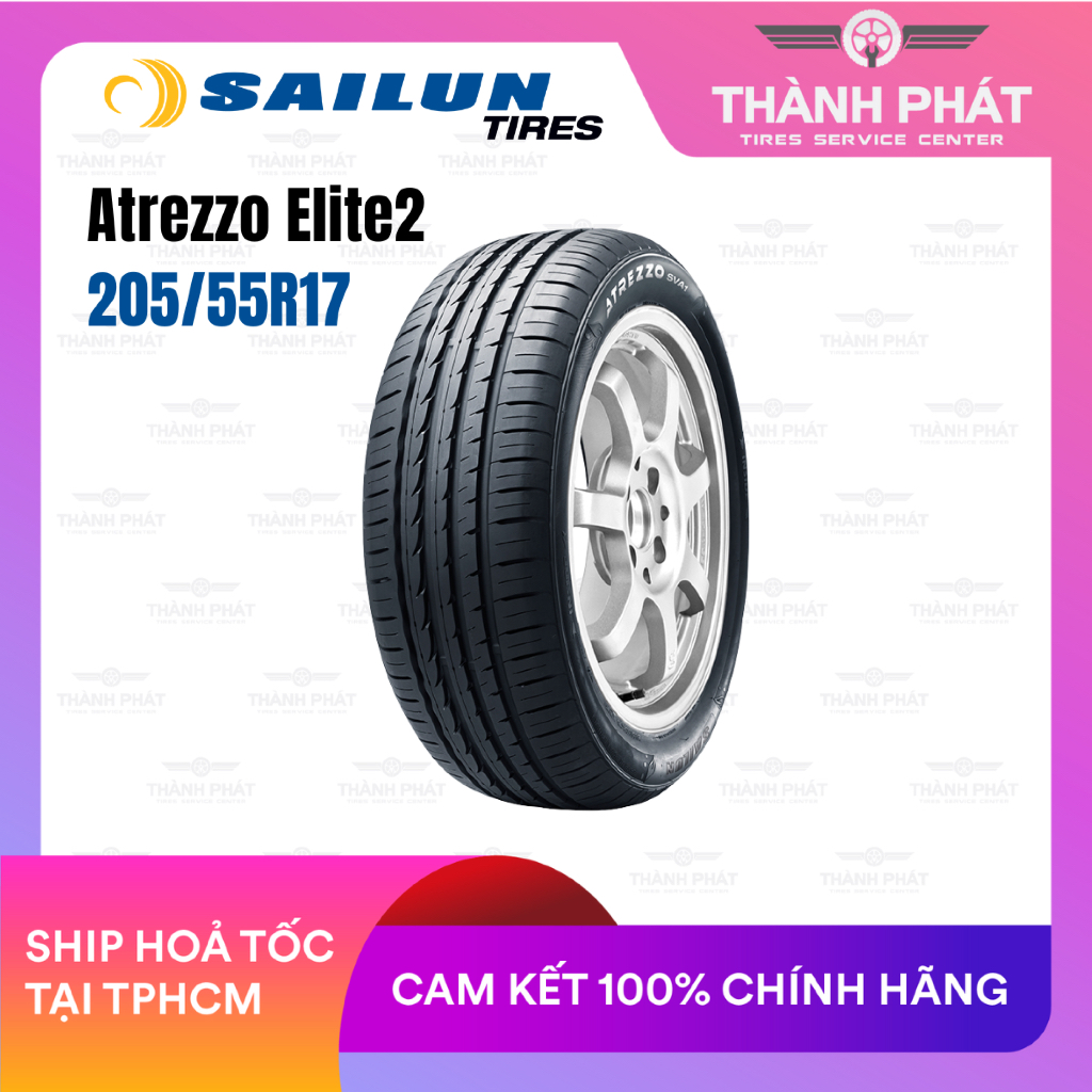 Lốp xe VinFast VF5 205/55R17 – Sailun, Hankook, Goodyear, Bridgestone, Michelin | Lốp xe điện chính 