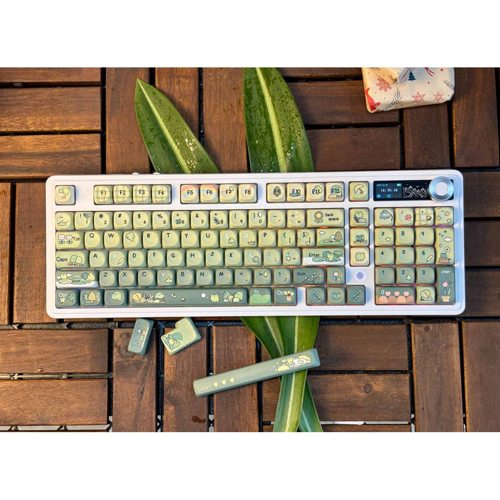 Bàn phím cơ Custom từ Ak980 pro/ 3 Chế độ kết nối / Led Rgb /Hotswap 5pin/ Mạch xuôi / đã mod