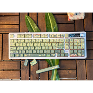  Bàn phím cơ Custom từ Ak980 pro  3 Chế độ kết nối   Led Rgb  Hotswap 5pin  Mạch xuôi   đã mod 