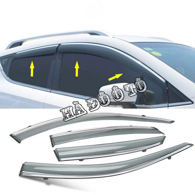 Vè Mưa CRV 2013 2014 2015 2016 2017 - Viền Che Mưa Cánh Cửa Honda CRV 2013/2017