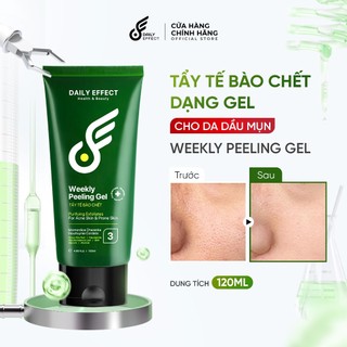   Tẩy Tế Bào Chết Cho Da Dầu Mụn  DAILY EFFECT Weekly Peeling Gel  120ml  