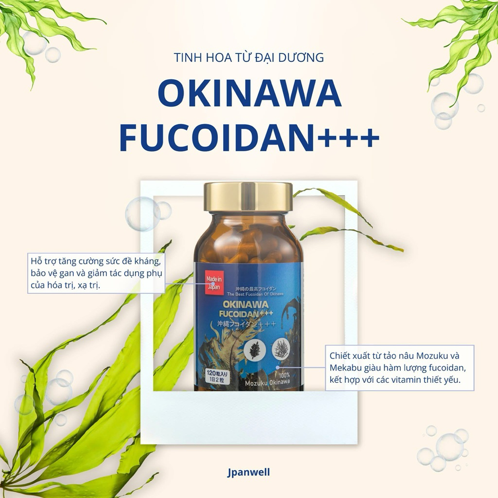 OKINAWA FUCOIDAN +++ 120 viên.