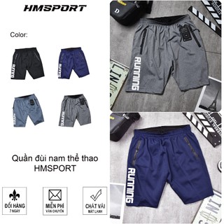 Quần đùi nam thể thao HMSPORT chất thun Poly 2 da cực xịn co giãn 4 chiều. Quần thể thao nam. 