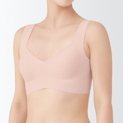 MUJI Áo Ngực Halftop Không Đường May