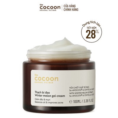 Bigsize - Thạch Bí Đao Cocoon (Kem dưỡng) Cấp Ẩm Và Ngừa Mụn 100ml
