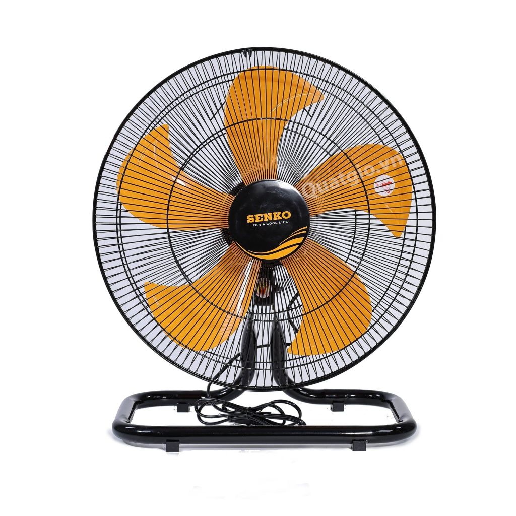 [ New 2026 ] Quạt sàn Senko S1850 -75W / Quạt sàn lỡ Senko SL1830 - 75W (Vàng cam/Kem nâu)