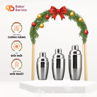  Bình lắc Shaker Pha Chế Bình Lắc Cocktail Chất Liệu Inox 304 Dung Tích 350ml 550ml 700ml 