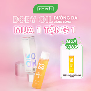 [MUA 1 TẶNG 1] Dầu dưỡng trắng da toàn thân MOAW MOAWS - làm sáng da, mềm da, giảm thâm