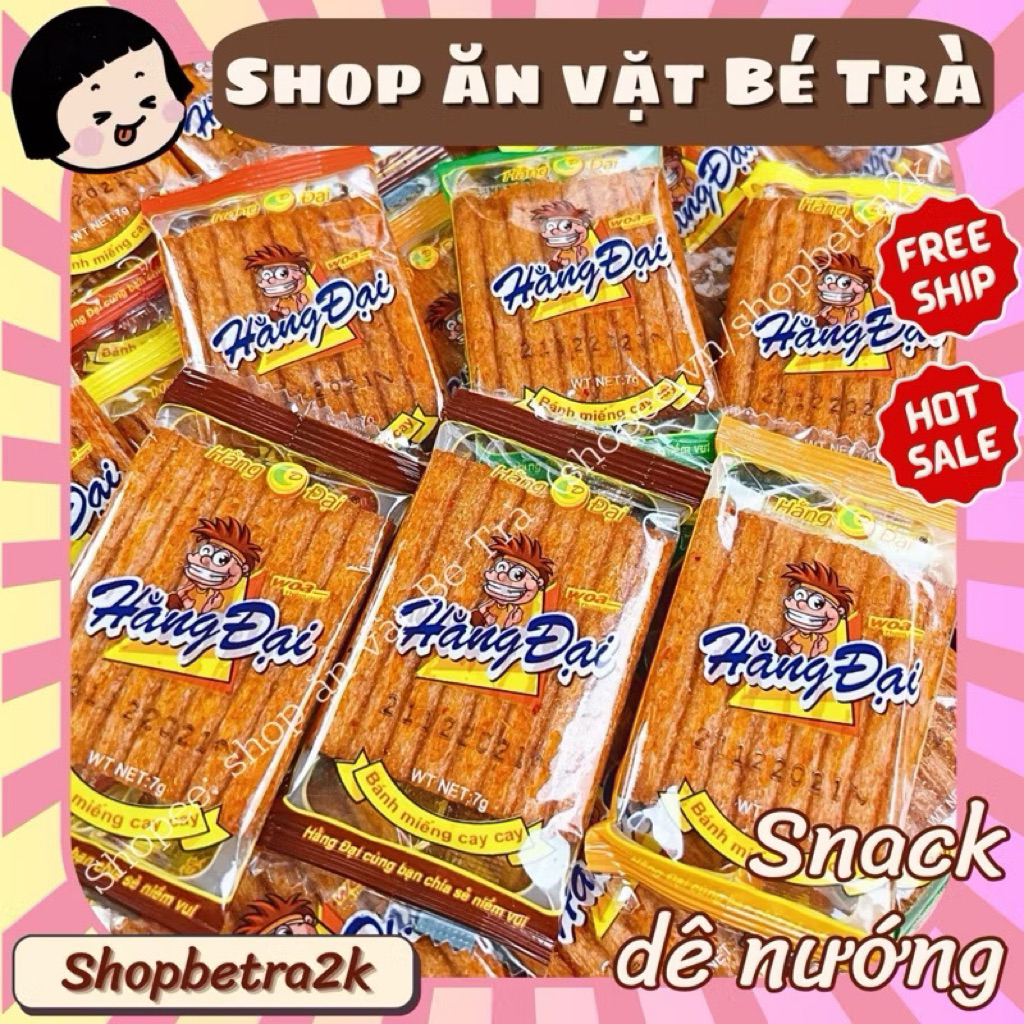 Sỉ Thùng 30 bịch hằng đại mini ( 1 bịch 60 gói nhỏ)