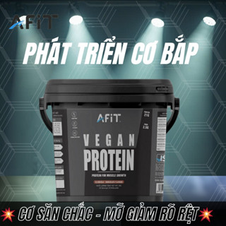 Bột Whey Protein Vegan Thực Vật Hỡ Trợ Cơ Cho Gymer Hạn Chế Mỡ Thừa - Hàng chính hãng Afit Nutrition