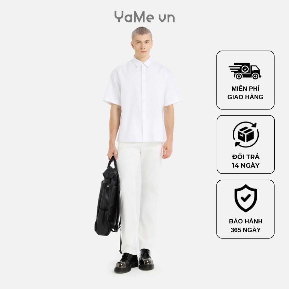 Áo Sơ Mi Nam Tay Ngắn ColorLock™ The Weekend 029 24631 |YaMe|