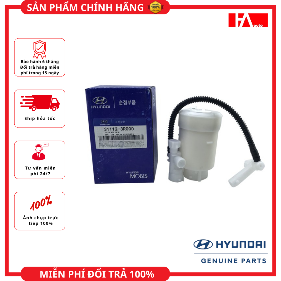 Lọc nhiên liệu  Elantra 11-15, Sonata 10-14, Veloster,  Optima _ Mã: 31112-3R000