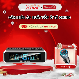 Cảm biến áp suất lốp ô tô XCHAT cảm biến tiếng việt đo chính sạc áp suất X2 lần thiết kế sang trọng bảo hành 24 tháng 