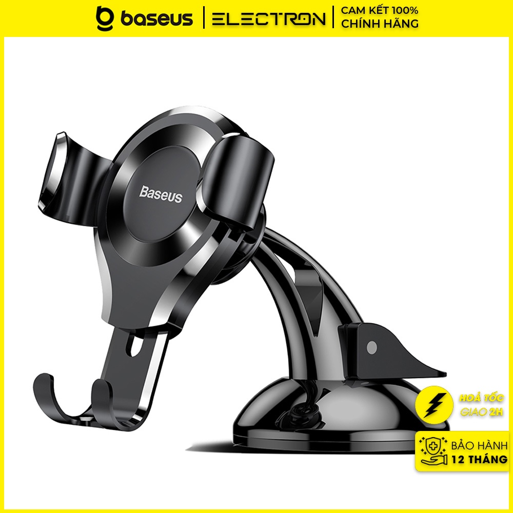 Bộ đế giữ điện thoại dùng trong xe hơi Baseus Osculum Type Gravity Car Mount (Gắn Táp lô xe)