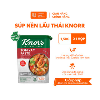  Súp Nền Lẩu Thái - Tom Yam Paste Halal Knorr Professional 1.5kg - Chuyên Dùng Cho Nấu Ăn 