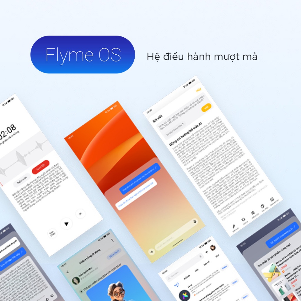 Điện Thoại Meizu Lucky 08 | Màn Hình LTPO Amoled 6.78" 144Hz | Snapdragon 7s Gen 2 |  Pin 6000mAh Sạc 33W | Chính Hãng | BigBuy360 - bigbuy360.vn