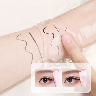 Kẻ Eyeliner Dạng Lỏng JMCY Màu Đen Nét Thanh Mảnh, Bút Gel Vẽ Mí Mỏng Nhẹ Tự Nhiên Lâu Trôi Tự Nhiên