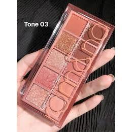  Bảng phấn mắt Rom&and Better Than Eye Palette 10 ô - NO.3 Rosebud Garden  Tone hồng đất dịu dàng  