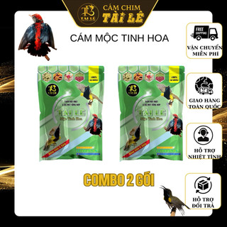 Combo 2 gói cám Mộc tinh hoa Tài Lê cho ốc mít và hút mật 1kg