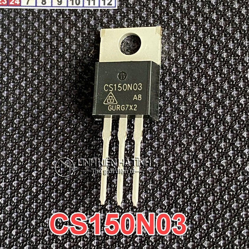Túi 4 con CS150N03 A8 150N03 Mosfet kênh N 150A 30V TO220 LKTT -AI14