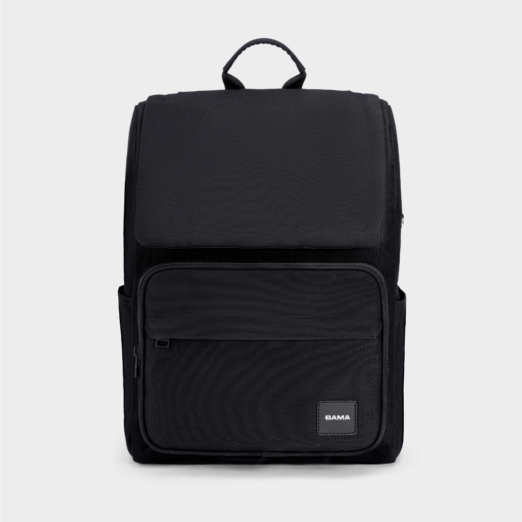 Balo đi học đi làm nam nữ BAMA Solid Backpack chống nước nhiều ngăn đựng laptop 13 14 15 6 inch