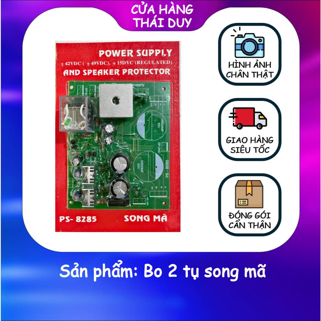 Bo 2 tụ song mã - Linh kiện điện tử