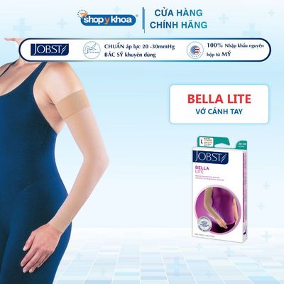 Vớ Cánh Tay Phù Bạch Huyết JOBST Bella Lite, Áp Lực 20-30mmHg, Màu Da, 1 Chiếc