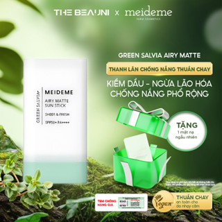  Chống Nắng Dạng Thanh Lăn Meideme Green Salvia Airy Matte Sun Stick 18g 